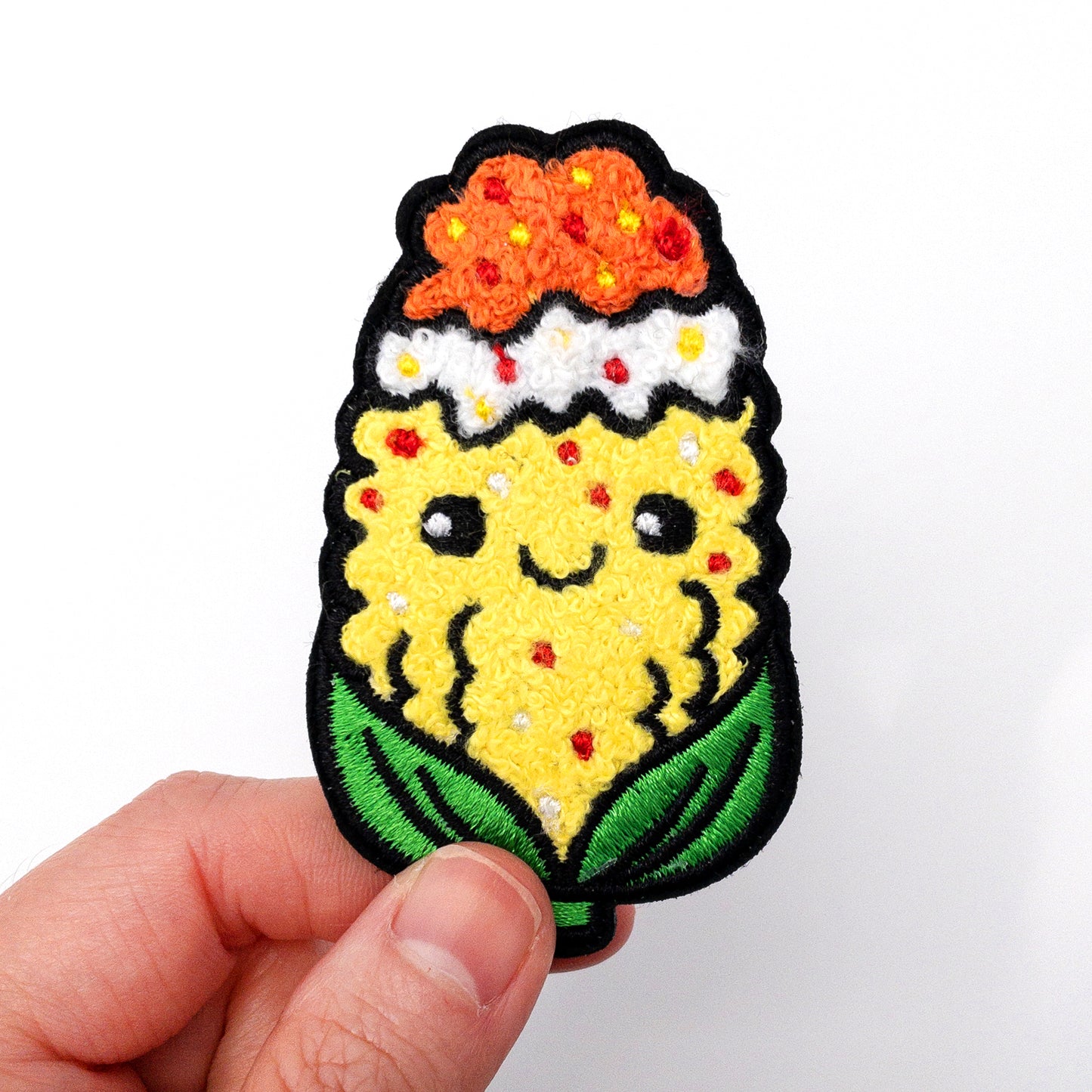 Elote Patch - Iron On Patches - Chenille Patches