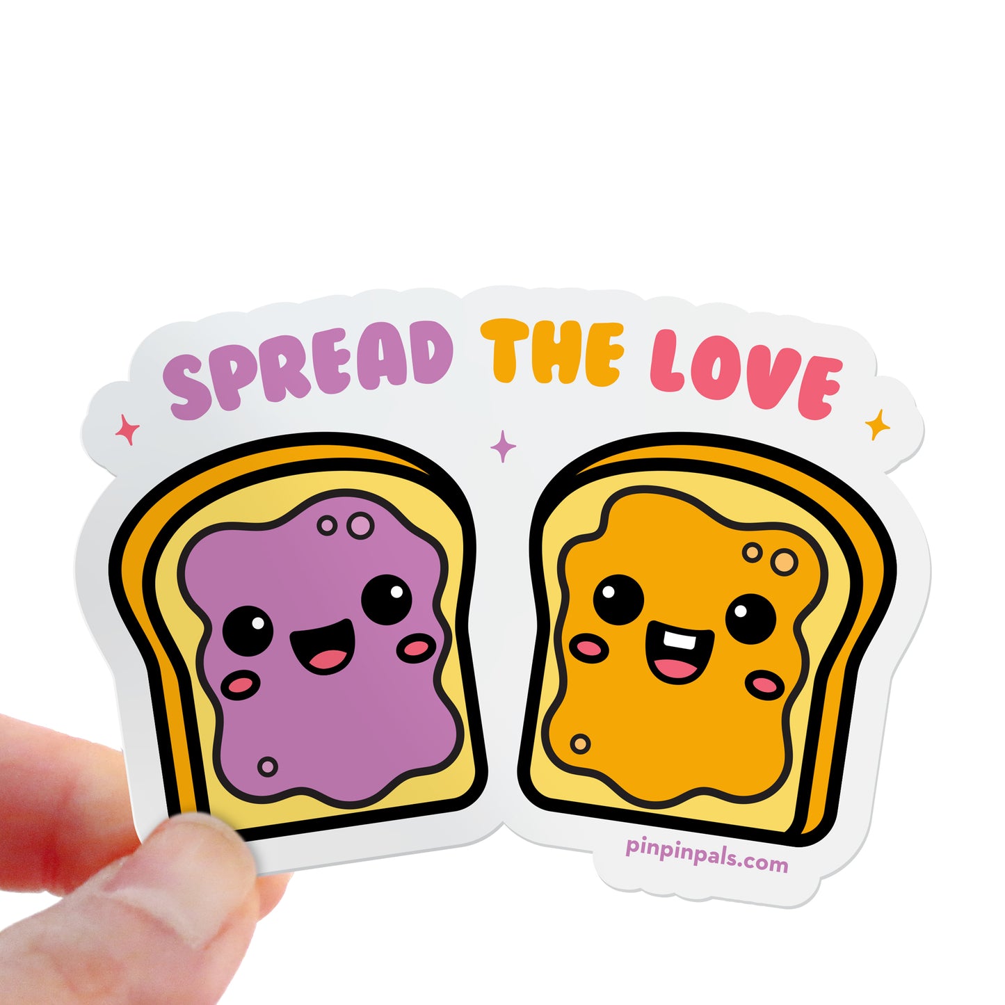 Spread the Love - PB&J - Vinyl Sticker