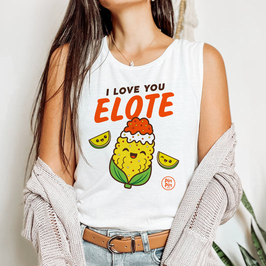I Love You Elote - Adult Unisex Tank Top