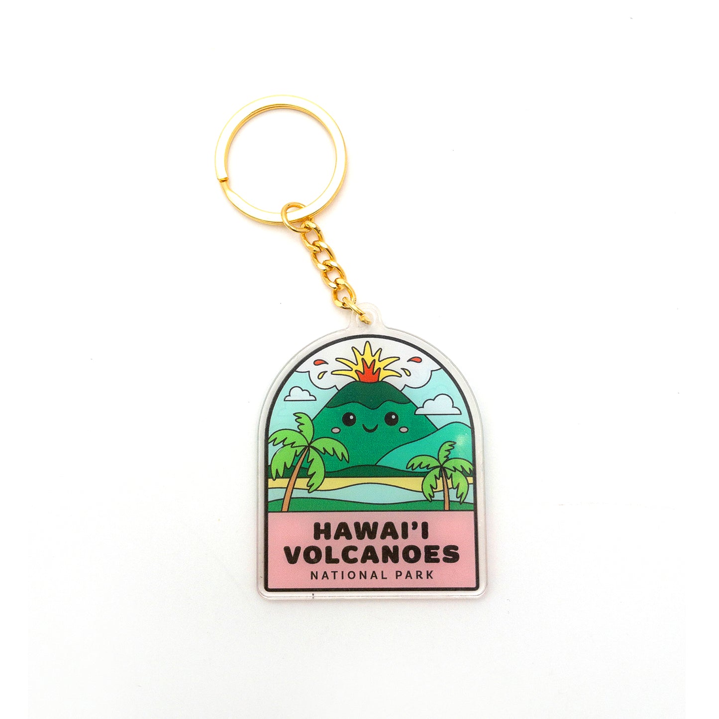 Hawaii Volcanoes National Park - Acrylic Keychain