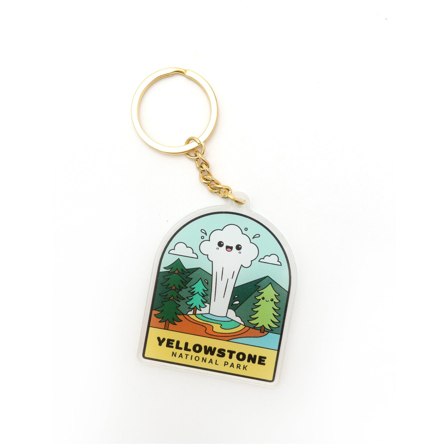 Yellowstone National Park - Acrylic Keychain