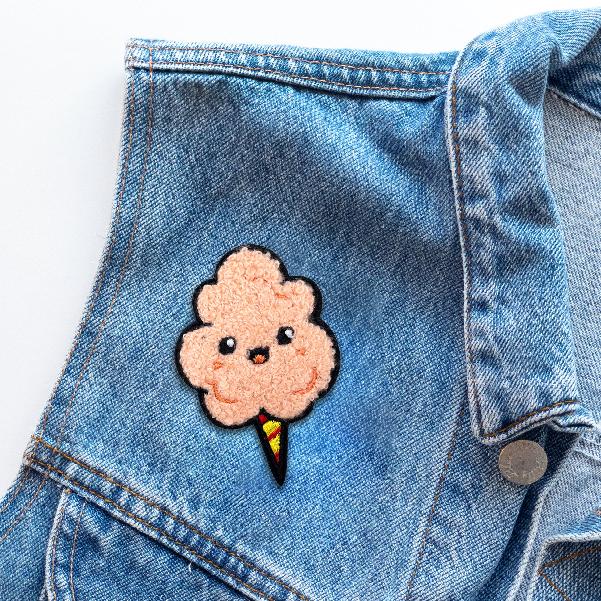 Cotton Candy Patch - Iron On Patches - Chenille Patches – Pin Pin Pals