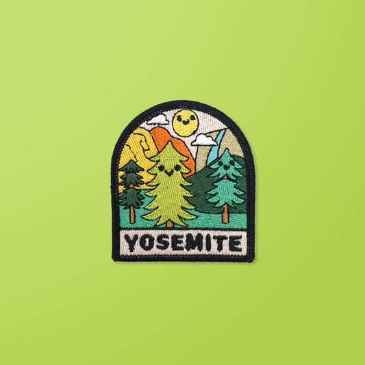 Yosemite National Park - Iron On Patches - Embroidered Patches - Travel Gift