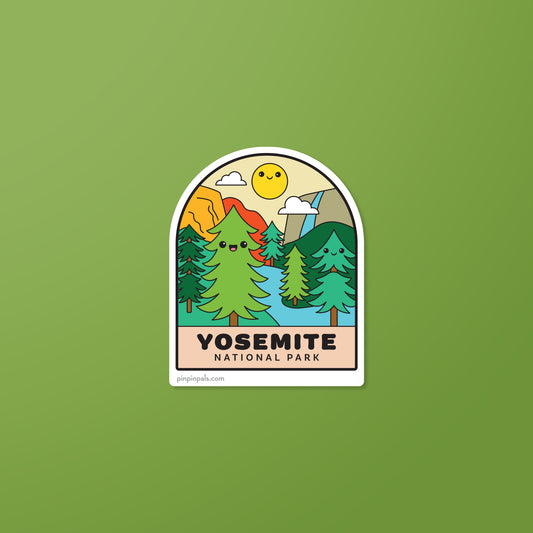 Yosemite National Park - Waterproof - Vinyl Sticker