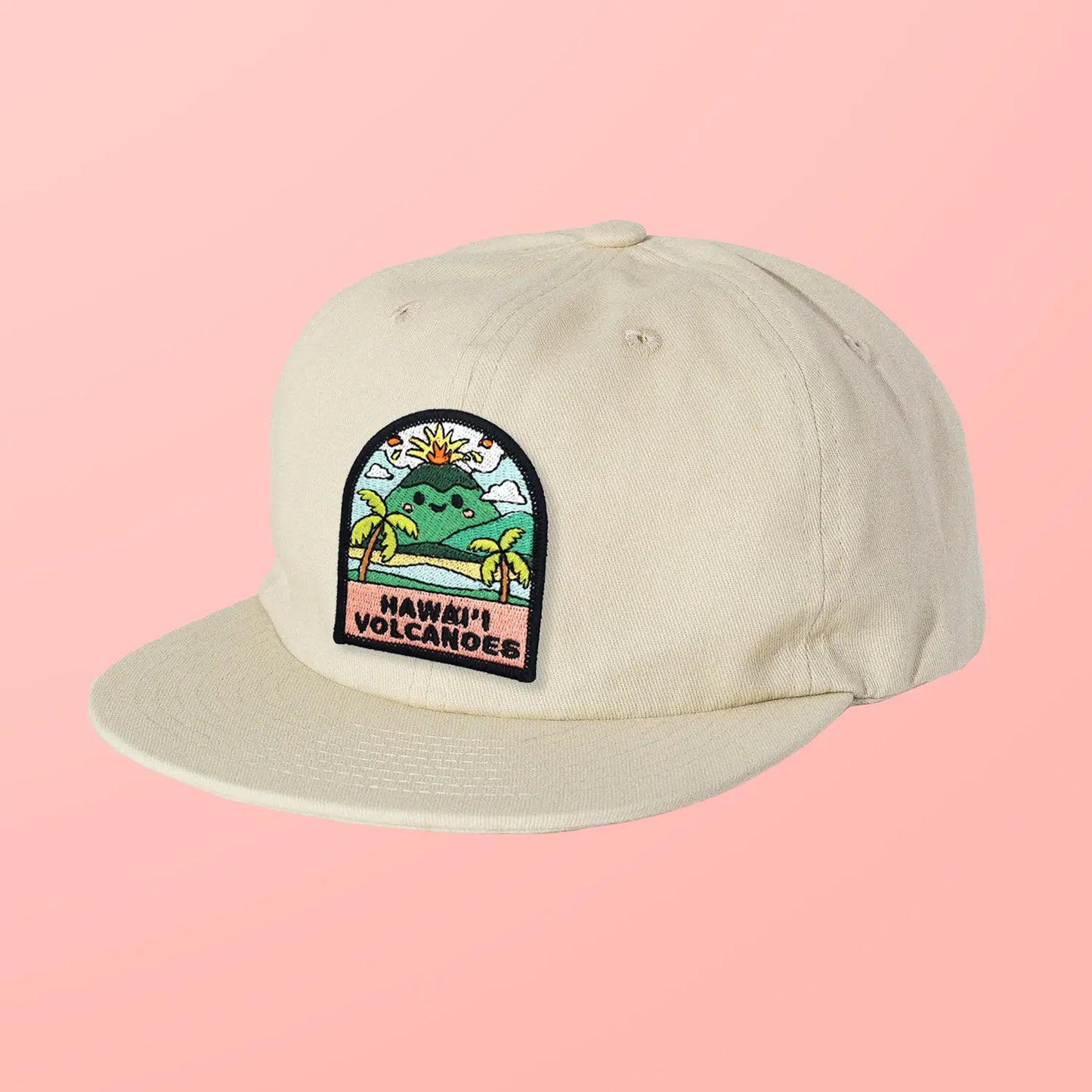 Hawaii Volcanoes National Park Hat - 6 Panel Hat - Low Profile