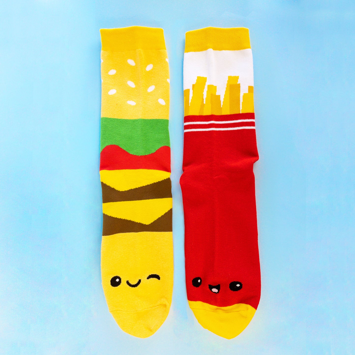 Burger & Fries - Nom Nom Socks